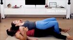 Couples Yoga Challenge easy partner yoga poses - YouTube
